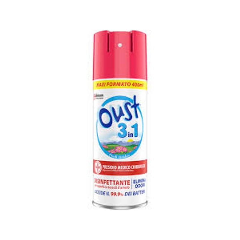 OUST SPRAY 3IN1 400 ML DIS  FRESH G