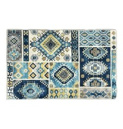 TAPPETO BLUE SQUARES 50*80CM