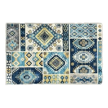 TAPPETO BLUE SQUARES 50*80CM