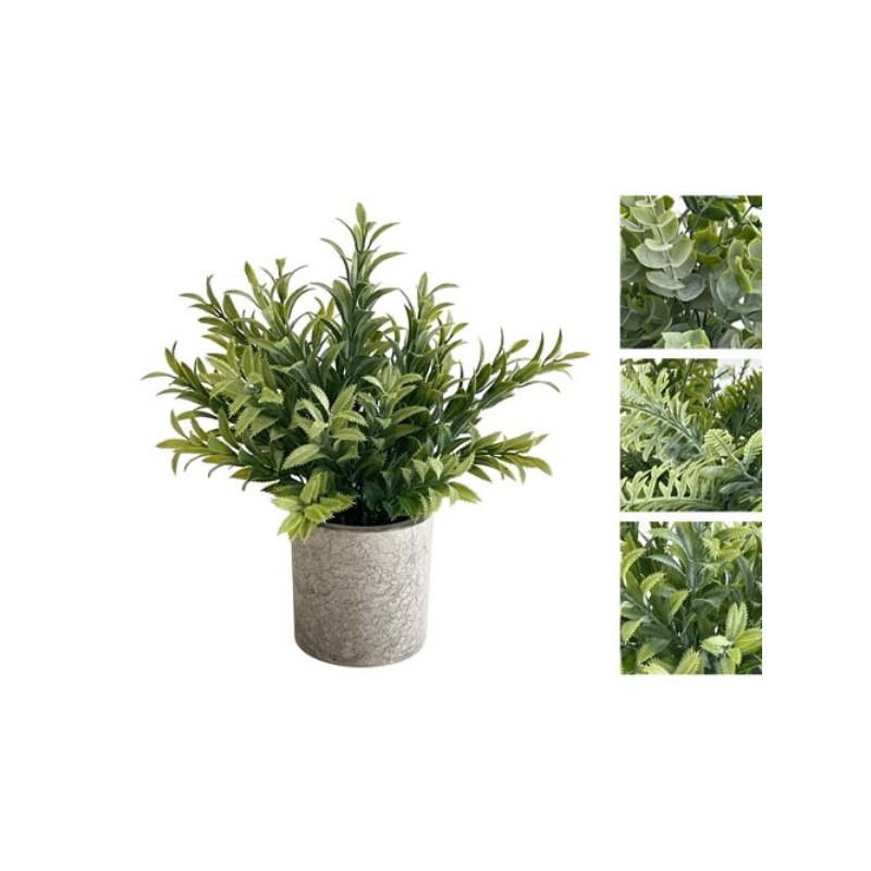 VASO GREEN DECOR 22CM 3 ASS.