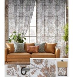 TENDA DIANA BEIGE 140*280CM