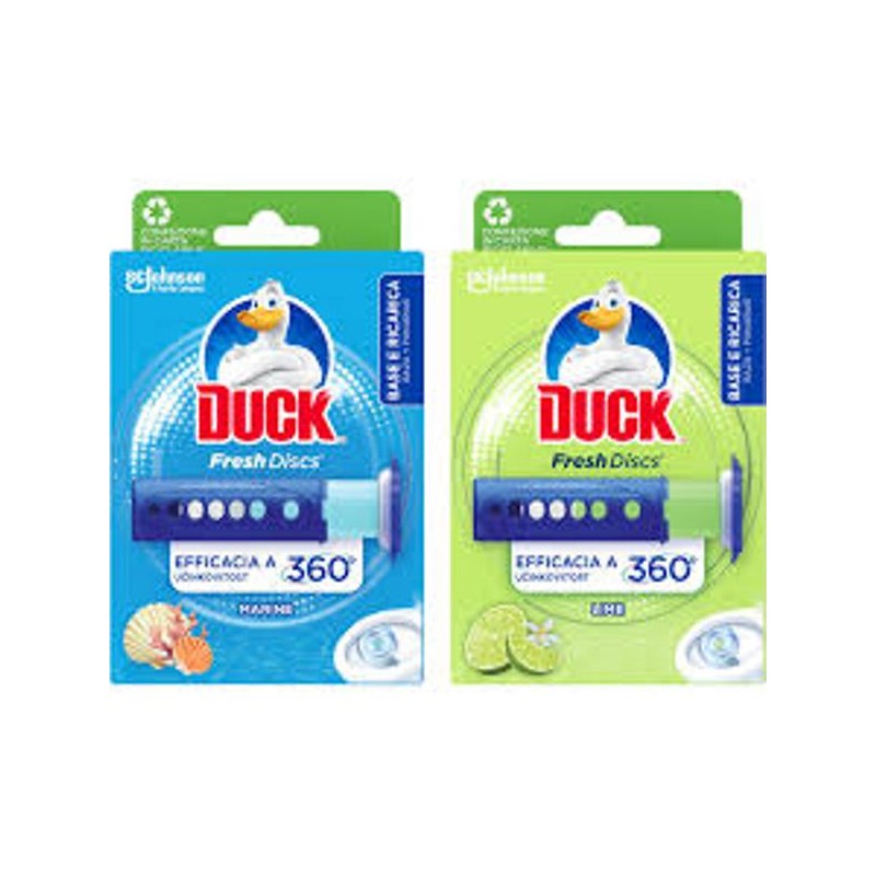 DUCK FRESH DISC BASE+RIC. MARINE/LIME 36ML