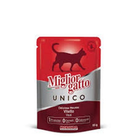 MIGLIORGATTO UNICO 85GR VITELLO