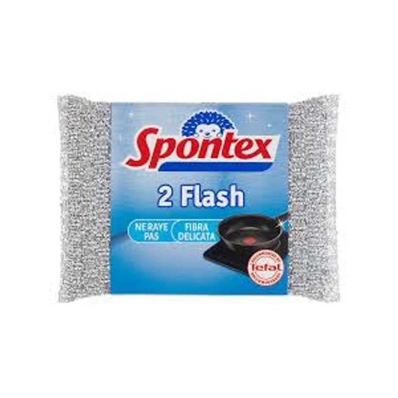 SPONTEX ABRASIVO FLASH X 2