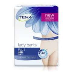 TENA LADY PANTPLUS LARGE X 8