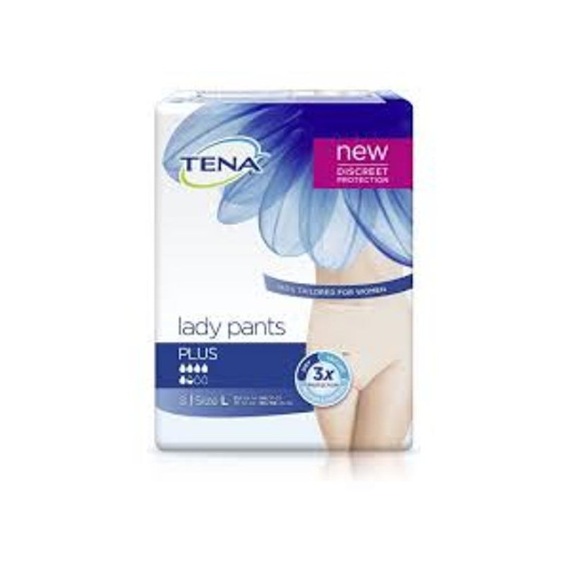 TENA LADY PANTPLUS LARGE X 8