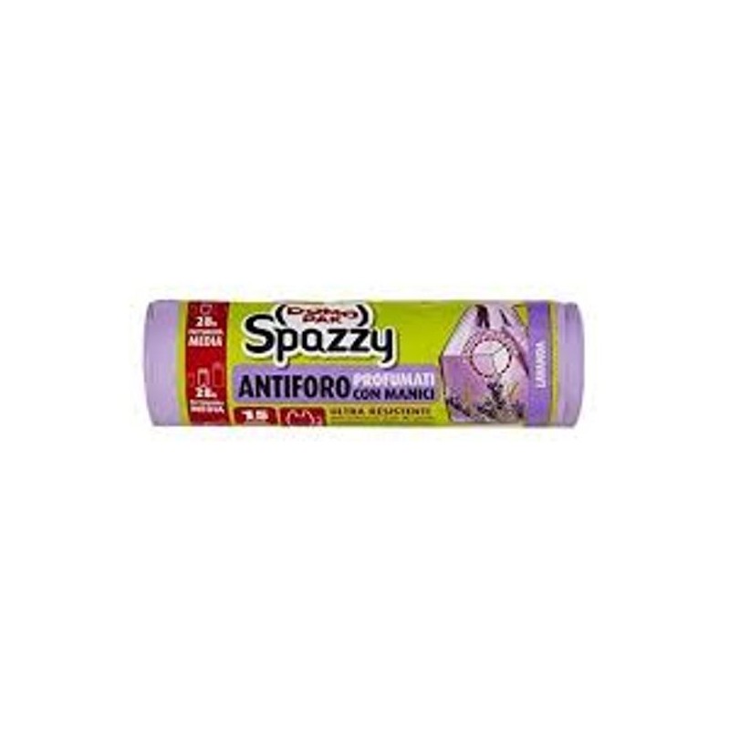 DOMOPAK SPAZZY SACCHI SPAZZ. LAVANDA L28 15 PZ