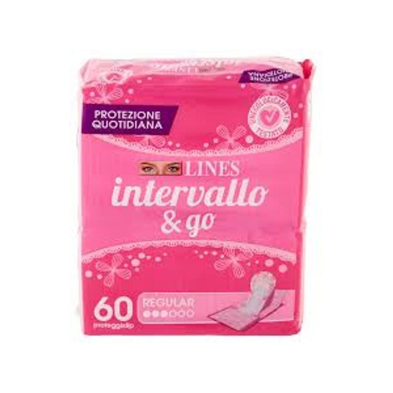 INTERVALLO LINES 60 SALVA SLIP RIPIEGATI