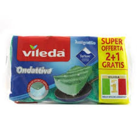 VILEDA ONDATTIVA SPUGNA 3PZ