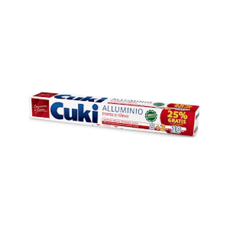 CUKI ALLUMINIO MT.8+2 GRATIS