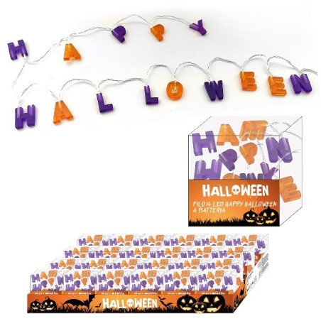 FILO 14LED HAPPY HALLOWEEN A BATTER