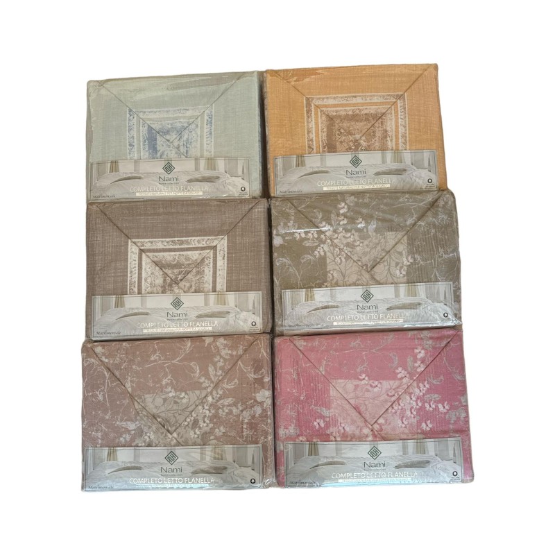 COPPIA FLANELLA 2 POSTI NAMI GMN