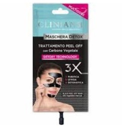 CLINIANS MASCHERA DETOX PEEL OFF NERA CON CARBONE VEGETALE 2