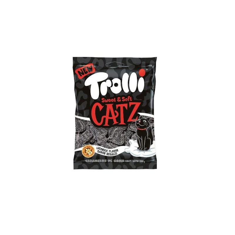 BUSTA CATS GATTO NERO ZUCC  GR 100