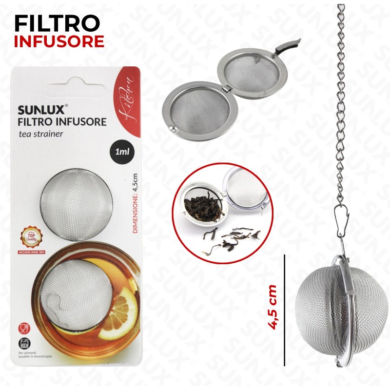 FILTRO PER INFUSIONE SUNLUX 2 PZ