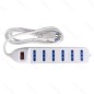 6 WAY SOCKET OUTLET 3G1 0m 1 5M WITHOUT