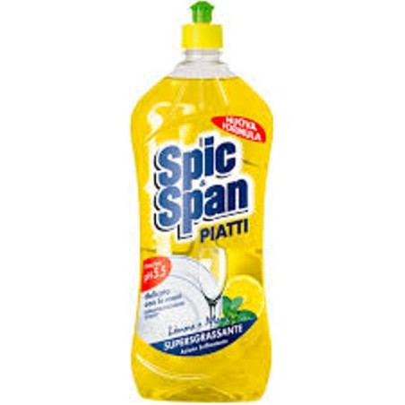 SPIC SPAN PIATTI GEL LIMONE E MENTA