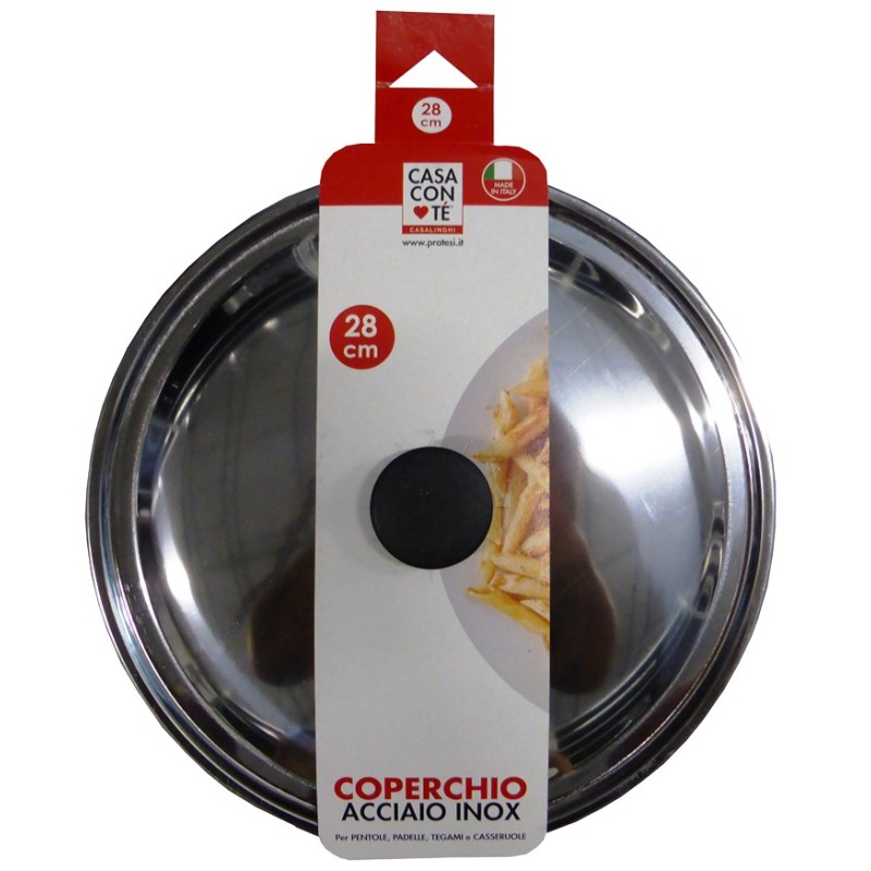 COPERCHIO ACCIAIO CASACONTE 28 CM