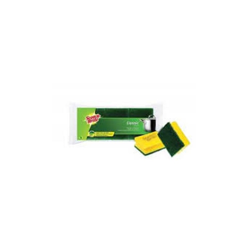 SCOTCH BRITE SPUGNE SALVA DITA FIBRA VERDE 3 PEZZI