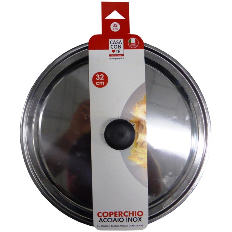 COPERCHIO ACCIAIO CASACONTE 32 CM