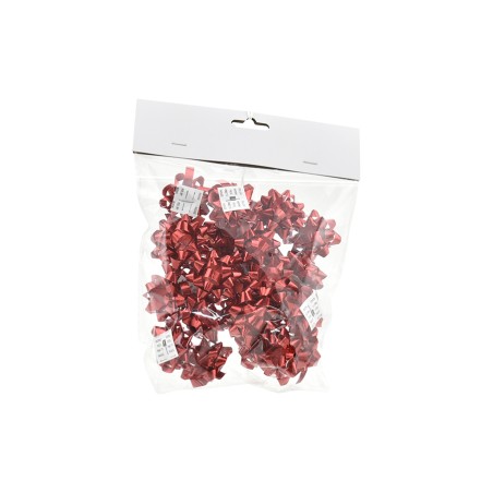 SET 25 COCCARDE D.4CM ROSSO PML01