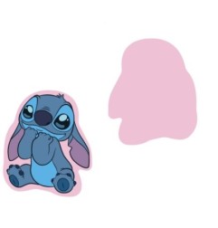 CUSCINO 3D LILLO E STITCH GIRL