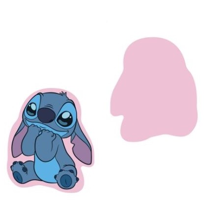 CUSCINO 3D LILLO E STITCH GIRL