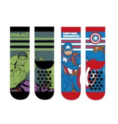 CALZINO ABS 2 PAIA AVENGERS