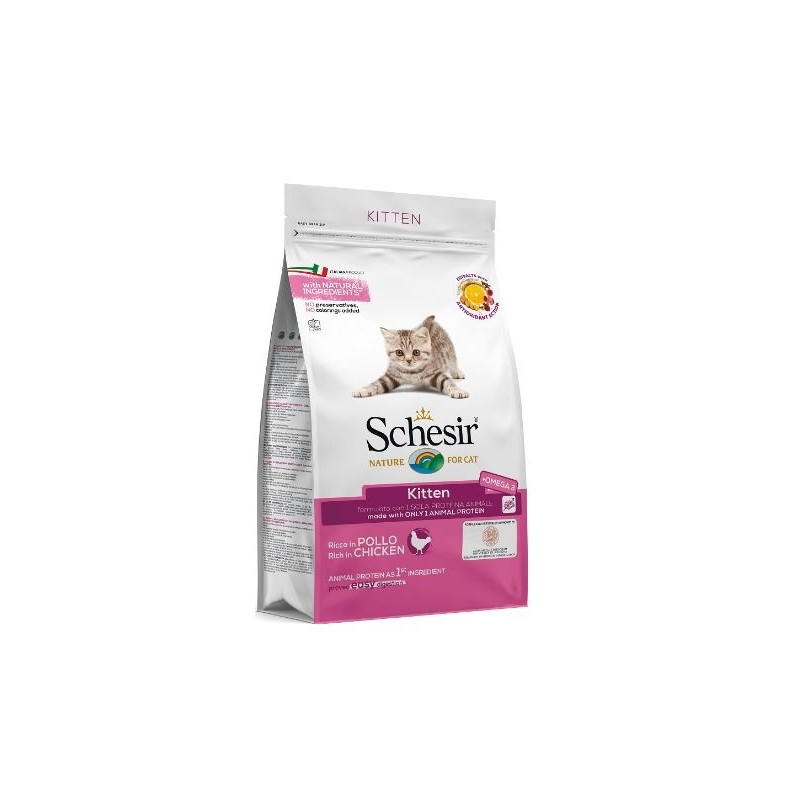 SCHESIR DRY KITTEN POLLO 400G