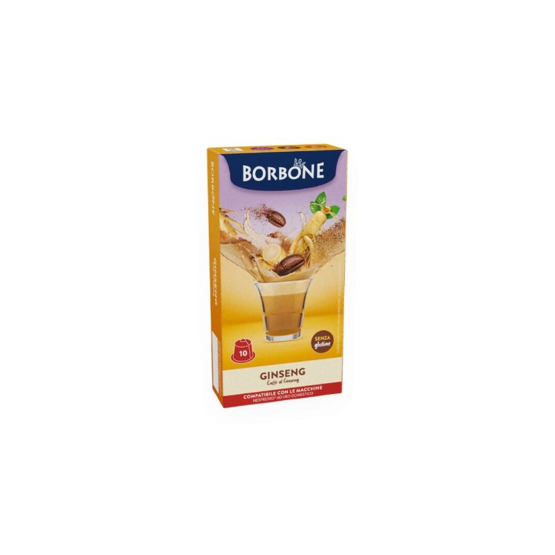 BORBONE NESPRESSO GINSENG X10