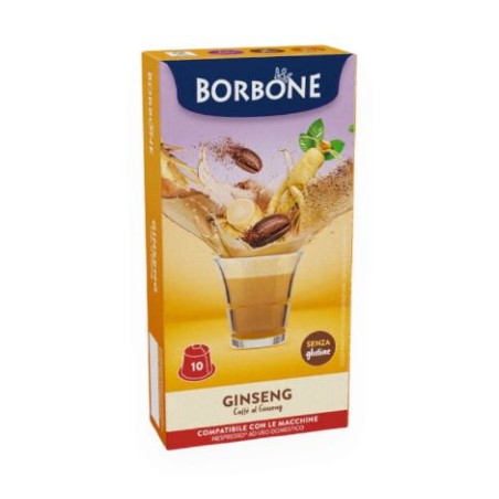 BORBONE NESPRESSO GINSENG X10