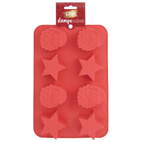 STAMPO DOLCI NATALIZIO SILICONE CM