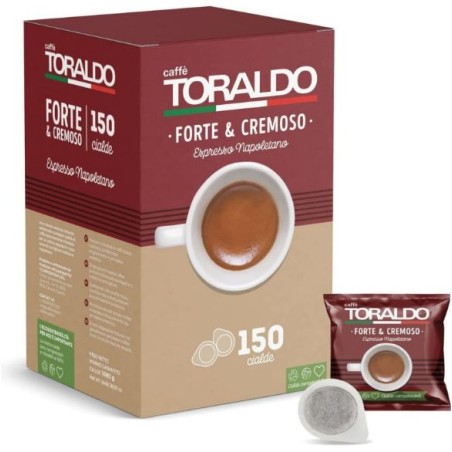 TORALDO FORTE E CREMOSO CIALDA 150PZ