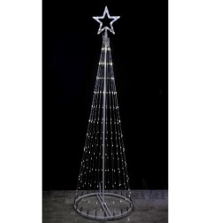 ALBERO 3D 262 MICROLED CM.200 H GHIACCI