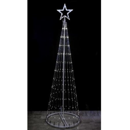 ALBERO 3D 262 MICROLED CM.200 H GHIACCI