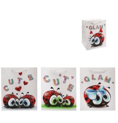 BUSTE REGALO COCCINELLE ASS. 26*3