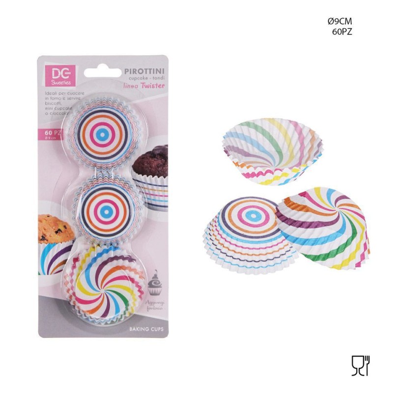 PIROTTINI IN CARTA DC CASA TWISTER CM.9 60PZ