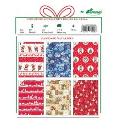 RT. CARTA NATALE 0,7 X 2 M ASS.A