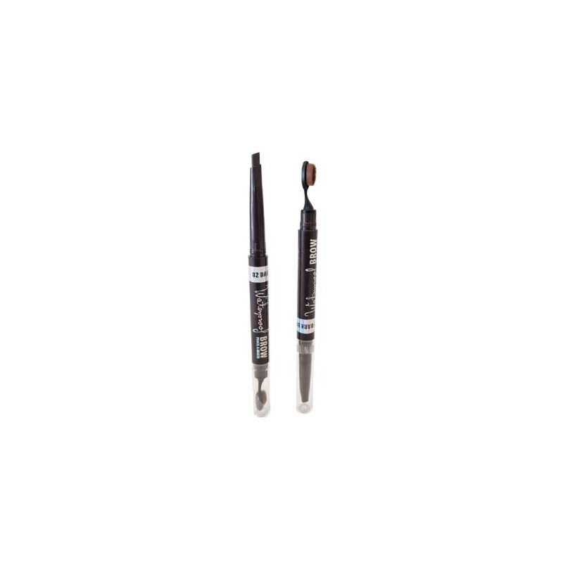 FC BROW PENCIL&BRUSH DARK BROWN 02