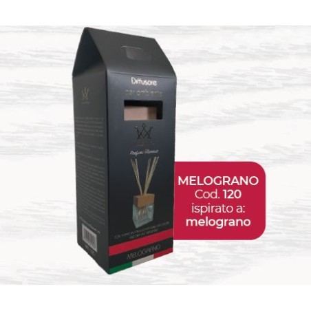 MALINKA DIFFUSORE AMBIENTE BASTONCINI MELEGRANO 100ML
