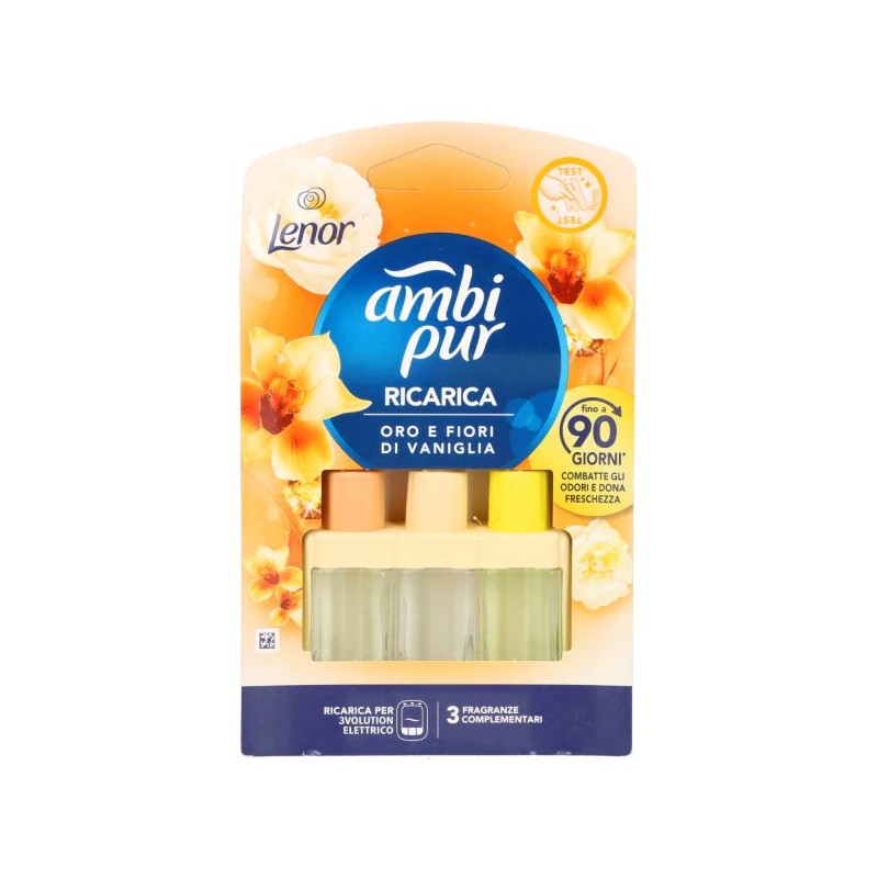 AMBIPUR RIC. 3 VOL.LENOR ORO&VANIGLIA 20ML