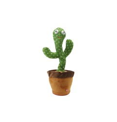 CACTUS C/MUS+MOV+RIPET 34X15CM M.DT-37