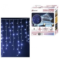 TENDA SFALSATA 288 LED BIANCO