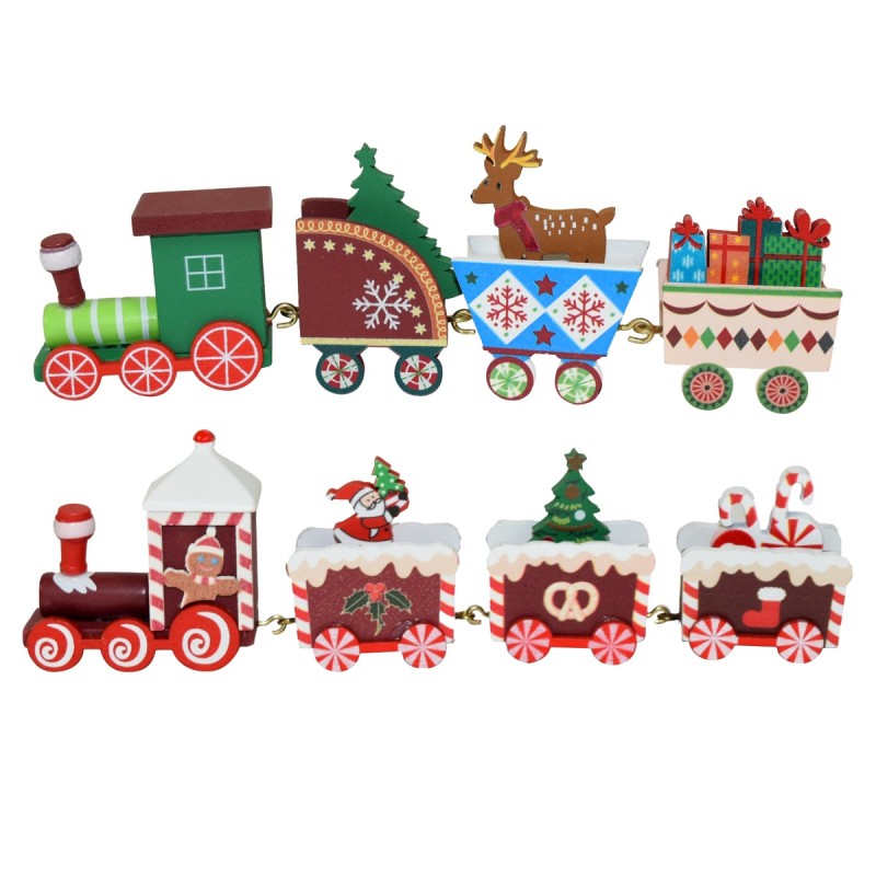 TRENINO CHRISTMAS HOLIDAY 3 VAGONI CM.22