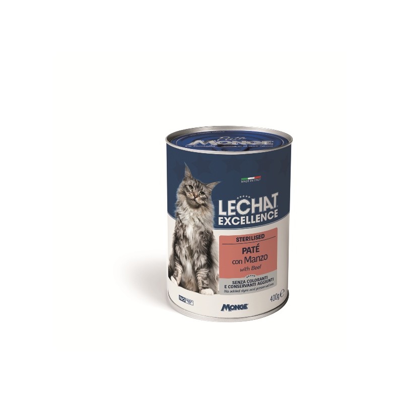 LECHAT PATE' EXCELLENCE STERIL.MANZO 400GR