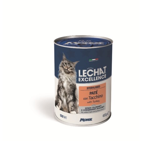 LECHAT PATE' EXCELLENCE STERIL. TACCHINO 400GR