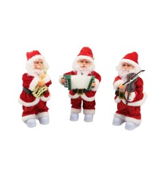 BABBO NAT. C/MOV. E MUS. 3ASS 30CM MOD.C