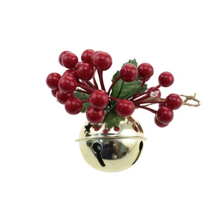 CAMPANELLA C/BACCHE M.19-753 ORO