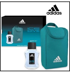 ADIDAS ICE DIVE COFFRET EDT 50ML + POCHE