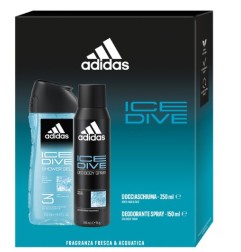 ADIDAS ICE DIVE COFFRET DEO 150ML + S/G